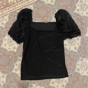 papermoon puff sleeve top